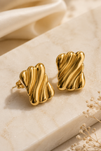 Golden Bar Studs