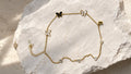 Butterfly double chain Bracelet