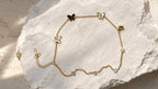 Butterfly double chain Bracelet