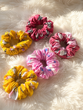 Cow & Zebra Print Scrunchies