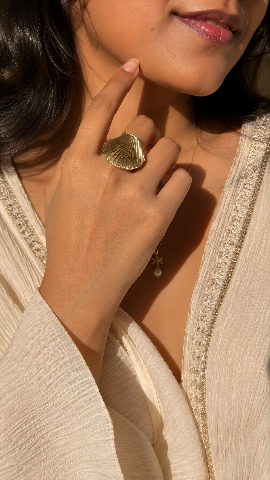 Shell Shaped Ring