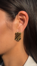 Golden Bar Studs