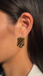 Golden Bar Studs