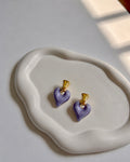 Lavender Heart Drops