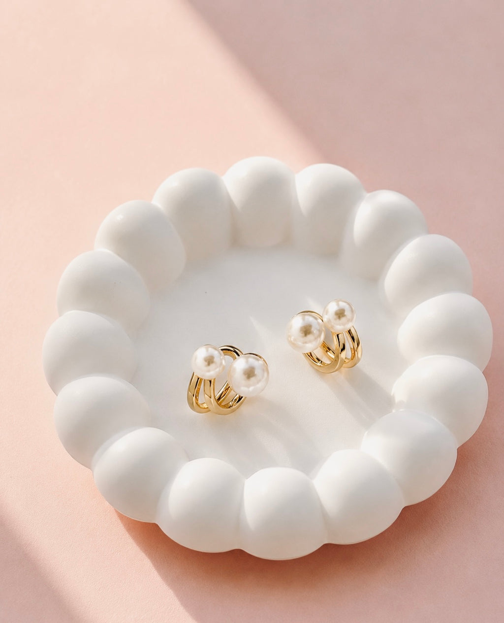 Pearl Hoops