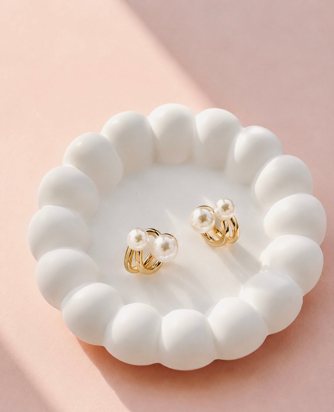 Pearl Hoops